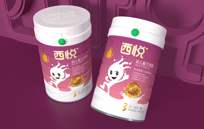 西部牧業西悅嬰幼兒配方奶粉